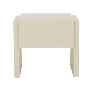 Cube Bedside - Gloss Putty by GlobeWest, a Bedside Tables for sale on Style Sourcebook