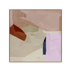 Lilac Fields Hand-Painted Wall Art - Dusk - Dusk by GlobeWest, a Mirrors for sale on Style Sourcebook