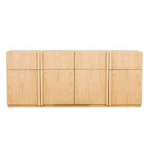 Kin 2 Drawer 4 Door Buffet-Natural Ash - Natural Ash by GlobeWest, a Sideboards, Buffets & Trolleys for sale on Style Sourcebook