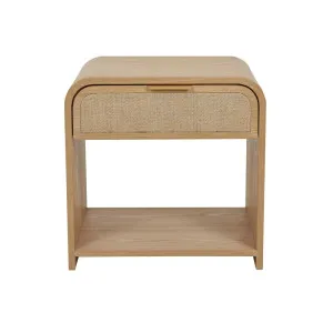 Chloe Arc Bedside - Natural Ash by GlobeWest, a Bedside Tables for sale on Style Sourcebook