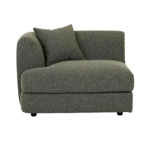 Madrid Curve Croner Sofa - Green Boucle by GlobeWest, a Sofas for sale on Style Sourcebook