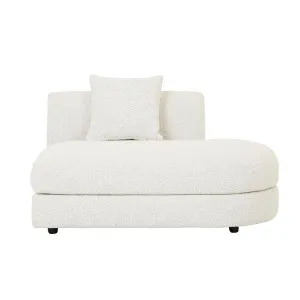 Madrid Curve 1S Centre Sofa - Grey Speckle Boucle by GlobeWest, a Sofas for sale on Style Sourcebook