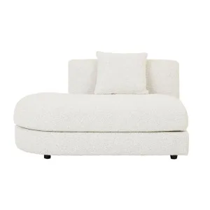 Madrid Curve 1S Centre Sofa - Grey Speckle Boucle by GlobeWest, a Sofas for sale on Style Sourcebook