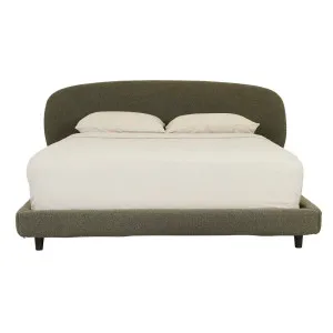 Madrid Mondo Bed - Moss Boucle by GlobeWest, a Bed Heads for sale on Style Sourcebook