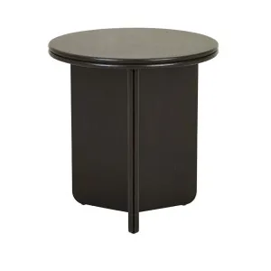 Solstice Slice Side Table - Black Oak by GlobeWest, a Side Table for sale on Style Sourcebook