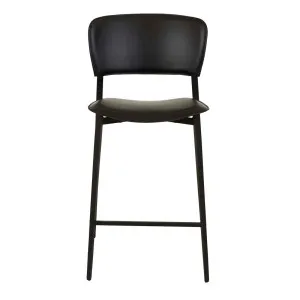 Matilda Barstool - Jet Black - Black Metal by GlobeWest, a Bar Stools for sale on Style Sourcebook