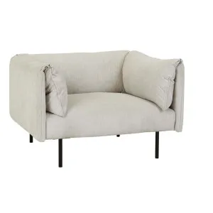 Felix Fold 1 Seater Sofa - Windy Grey by GlobeWest, a Chairs for sale on Style Sourcebook