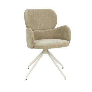 Edwin Spider Leg Office Chair - Pistachio - Bone Powdercoated Metal by GlobeWest, a Chairs for sale on Style Sourcebook