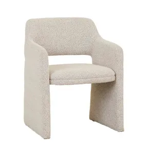 Joanna Dining Armchair - Cloud Boucle by GlobeWest, a Chairs for sale on Style Sourcebook