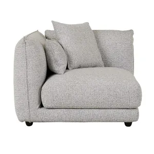 Felix Crest 1 Seater Corner Sofa - Cloud Speckle by GlobeWest, a Sofas for sale on Style Sourcebook