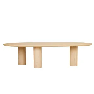 Seb Curve Dining Table - Oak by GlobeWest, a Dining Tables for sale on Style Sourcebook