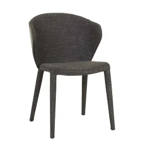 Theo Dining Chair - Lead Speckle - Black by GlobeWest, a Chairs for sale on Style Sourcebook