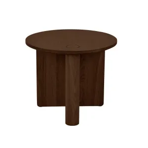 Natadora Pivot Side Table - Smoked Oak by Natadora, a Side Table for sale on Style Sourcebook