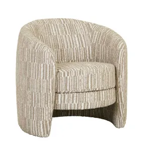 Kennedy Tenner Occasional Chair - Mushroom Weave by null, a Chairs for sale on Style Sourcebook