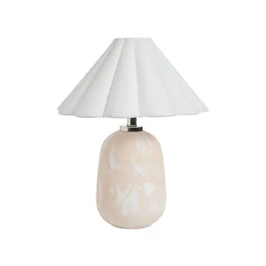 Emery Bulb Table Lamp - Pearl - Ivory by GlobeWest, a Table & Bedside Lamps for sale on Style Sourcebook