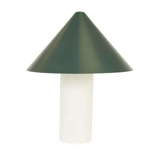 Easton Tipi Table Lamp - Moss - Matt Ivory by GlobeWest, a Table & Bedside Lamps for sale on Style Sourcebook