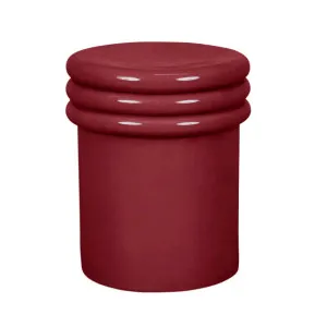 Hanson Round Side Table - Cherry by GlobeWest, a Side Table for sale on Style Sourcebook