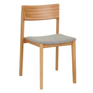 Sketch Poise Upholstered Dining Chair - Dawn - Light Oak by null, a Chairs for sale on Style Sourcebook