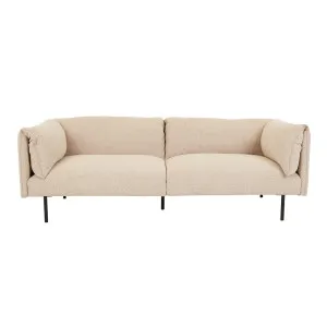 Felix Fold 3 Seater Sofa - Biscotti by GlobeWest, a Sofas for sale on Style Sourcebook