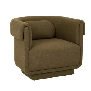 Hendricks Occasional Chair - Deep Olive by GlobeWest, a Chairs for sale on Style Sourcebook