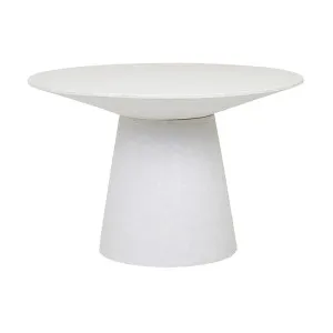 Livorno Round Dining Tables - White Speckle by GlobeWest, a Tables for sale on Style Sourcebook