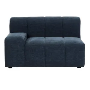 Juno Channel 1 Seater Right Arm Sofa - Copeland Ink by GlobeWest, a Sofas for sale on Style Sourcebook