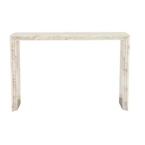 Ponte Console - Golden White Marble by GlobeWest, a Console Table for sale on Style Sourcebook