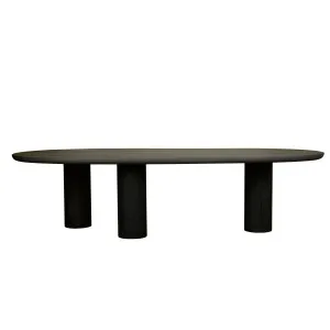 Seb Curve Dining Table - Black Oak by GlobeWest, a Dining Tables for sale on Style Sourcebook