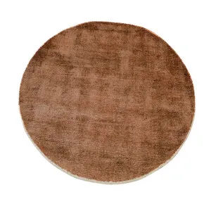 Tepih Neptune Round Rugs - Ginger by GlobeWest, a Contemporary Rugs for sale on Style Sourcebook