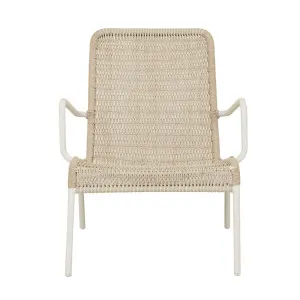 Cabana Laze Occasional - Linen - Fawn by GlobeWest, a Outdoor Chairs for sale on Style Sourcebook