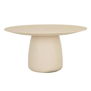 Livorno Sphere Dining Table - Sand Fleck by GlobeWest, a Tables for sale on Style Sourcebook