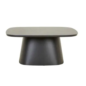 Valencia Curve Coffee Table - Charcoal Stone - Black by GlobeWest, a Tables for sale on Style Sourcebook