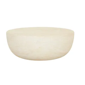 Lucia Sphere Coffee Table - Faux Natural Travertine by GlobeWest, a Tables for sale on Style Sourcebook