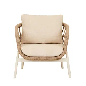 Portsea Cruise Sofa Chair - Natural - Natural Weave by GlobeWest, a Outdoor Chairs for sale on Style Sourcebook