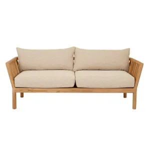 Sicily Frame 3 Seater Sofa - Desert - Natural Teak by GlobeWest, a Outdoor Sofas for sale on Style Sourcebook