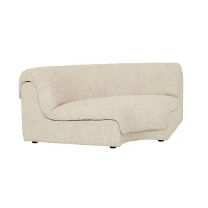 Juno Sierra Left Chaise Sofa - White Bark by GlobeWest, a Sofas for sale on Style Sourcebook