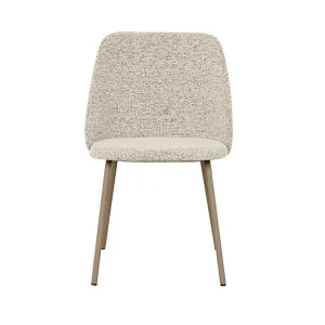 Sophia Dining Chair - Ore Speckle - Matt Latte by GlobeWest, a Chairs for sale on Style Sourcebook