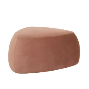 Pebble Ottoman Large - Syrup Velvet by GlobeWest, a Ottomans for sale on Style Sourcebook