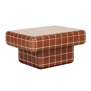 Seville Tile Coffee Table - Red Glaze by GlobeWest, a Tables for sale on Style Sourcebook