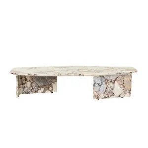 Atlas Shift Coffee Table - Natural Ocean Marble by GlobeWest, a Coffee Table for sale on Style Sourcebook