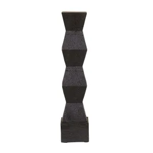 Theron Balance Sculpture - Sandblasted Black by GlobeWest, a Statues & Ornaments for sale on Style Sourcebook