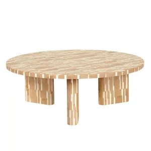 Zafina Clique Large Coffee Table - Nude Allegro by GlobeWest, a Coffee Table for sale on Style Sourcebook