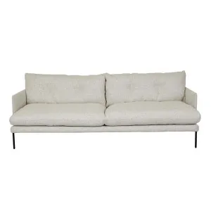 Natadora Mercer 3 Seat Sofa - Mist - Black by Natadora, a Sofas for sale on Style Sourcebook