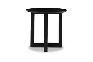 Turner Side Table, Ash Black, by Lounge Lovers by Lounge Lovers, a Side Table for sale on Style Sourcebook