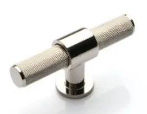 Belgravia T Pull Knob Polished Nickel by HBF, a Door Knobs & Handles for sale on Style Sourcebook