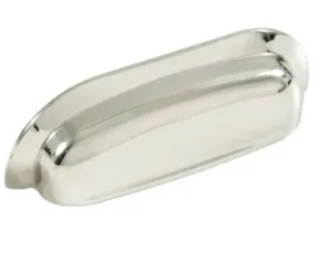 New Hampton Large Cup Pull Polished Nickel by HBF, a Door Knobs & Handles for sale on Style Sourcebook