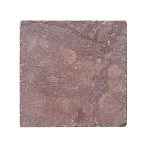 Bedrock Rosso Marble Natural Product Tumbled by Beaumont Tiles, a Marble Look Tiles for sale on Style Sourcebook