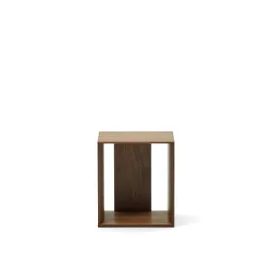 Litto small shelf module in walnut veneer, 34 x 38 cm by Kave Home, a Bookcases for sale on Style Sourcebook