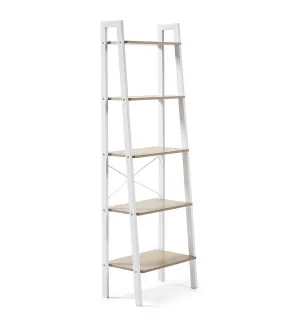 Aarhus shelving unit in white, 56 x 172 cm by Kave Home, a Bookcases for sale on Style Sourcebook