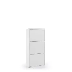 Shoe rack Ode 50 x 103 cm 3 doors white by Kave Home, a Shoe Organisers for sale on Style Sourcebook